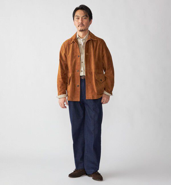 SHIPS「【SHIPS別注】YCHAI: ライト デニム ワイド トラウザーズ」|デニム|