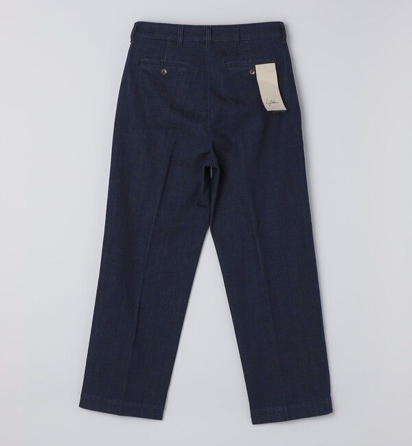 SHIPS「【SHIPS別注】YCHAI: ライト デニム ワイド トラウザーズ」|デニム|