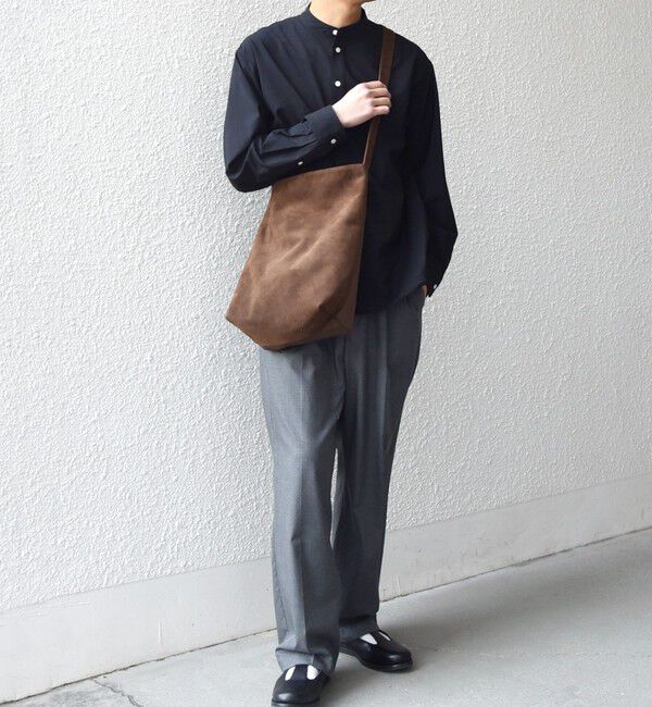 SHIPS any「SHIPS any: スエード コンビ ショルダーバッグ◇」|ショルダー・メッセンジャー|