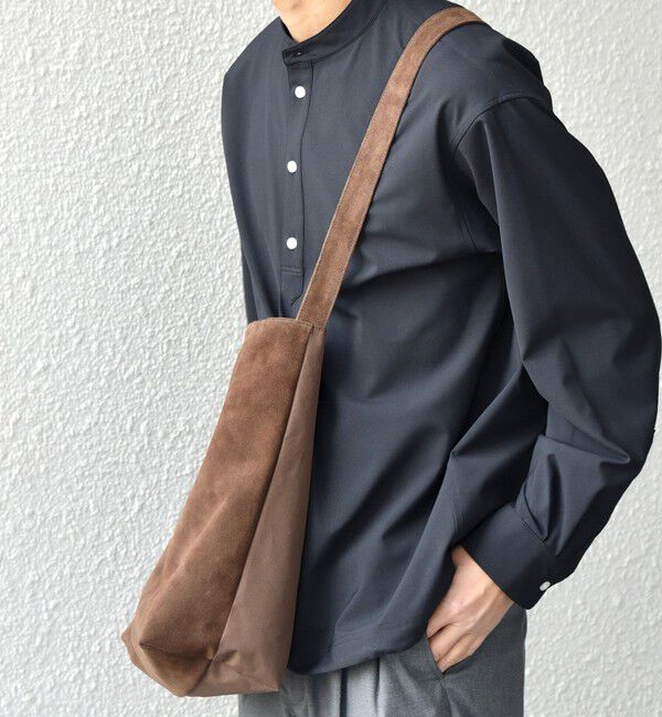 SHIPS any「SHIPS any: スエード コンビ ショルダーバッグ◇」|ショルダー・メッセンジャー|