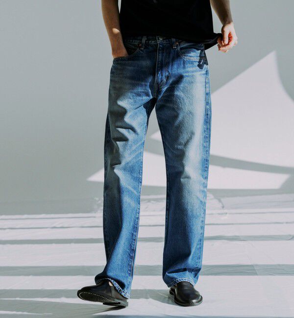 SHIPS「【SHIPS EXCLUSIVE】Levi's BLUETAB: ANCHOR RELAXED」|デニム|コバルトブルー