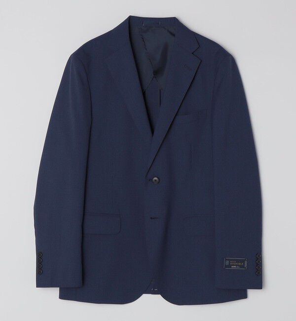 SHIPS Colors 「SHIPS Colors:〈洗濯機可能〉T/W スーツ ジャケット(セットアップ対応可能)」|テーラードジャケット|ブルー