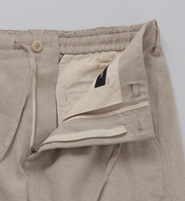 SHIPS「SHIPS: サフィラン リネン イージー パンツ」|チノ|