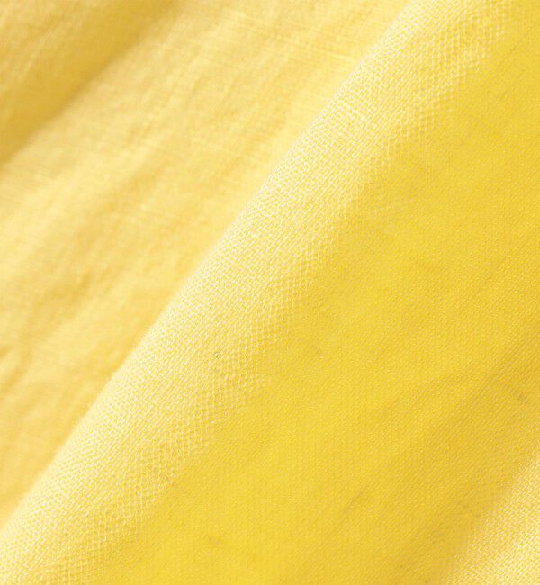 SHIPS any「SHIPS any:〈洗濯機可能〉リネン ボリューム スリーブ フレア ブラウス」|シャツ・ブラウス|