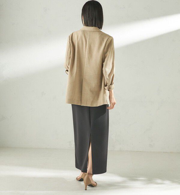 SHIPS for women「堀田茜&times;SHIPS:〈手洗い可能〉ベルト 付き ジョーゼット スカート」|スカート|