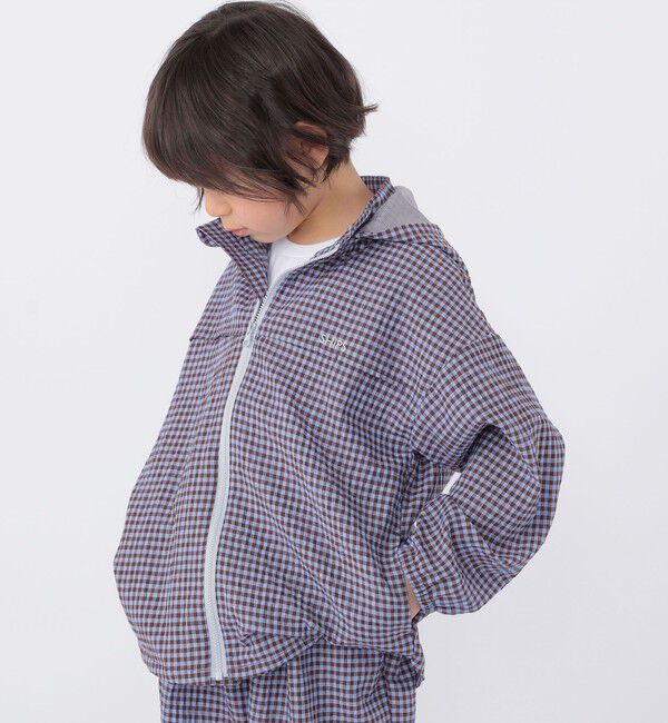 SHIPS KIDS「SHIPS KIDS:100～130cm /〈UVカット/吸水速乾〉ドライタッチ パーカ」|パーカー|