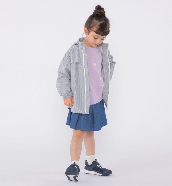 SHIPS KIDS「SHIPS KIDS:100～130cm /〈UVカット/吸水速乾〉ドライタッチ パーカ」|パーカー|
