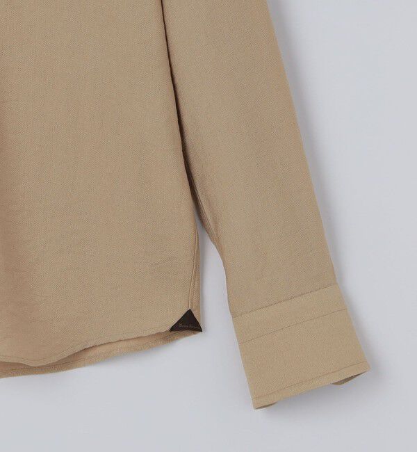 SHIPS「Errico Formicola: GIANNI: ビスコース ソリッド シャツ」|シャツ・ブラウス|