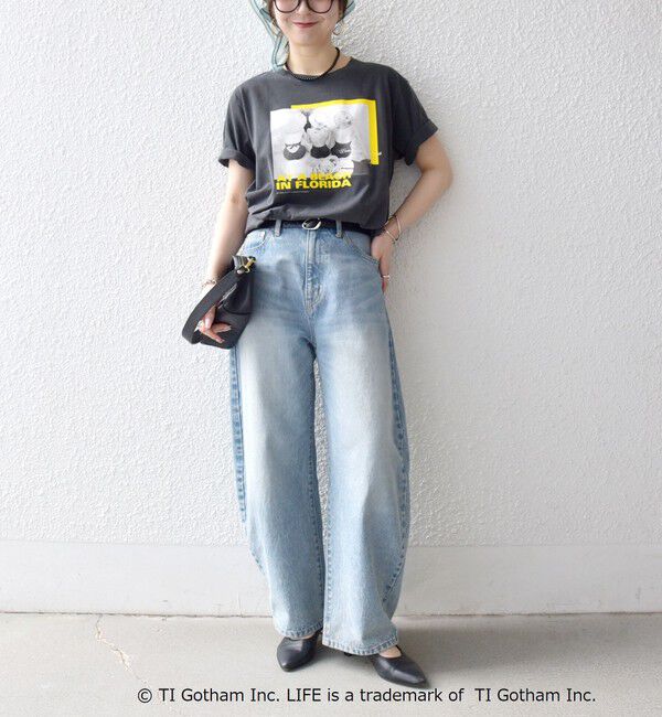 SHIPS any「《予約》【SHIPS any別注】GOOD ROCK SPEED:〈洗濯機可能〉LPC ロゴ プリント TEE」|Tシャツ・カットソー|