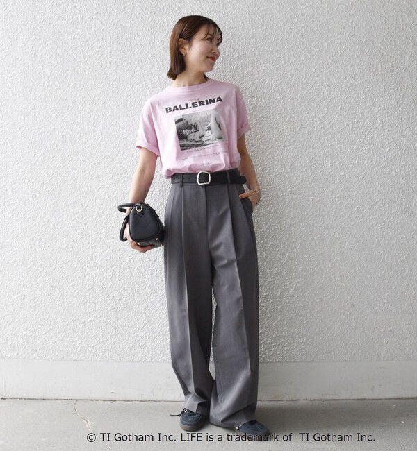 SHIPS any「《予約》【SHIPS any別注】GOOD ROCK SPEED:〈洗濯機可能〉LPC ロゴ プリント TEE」|Tシャツ・カットソー|