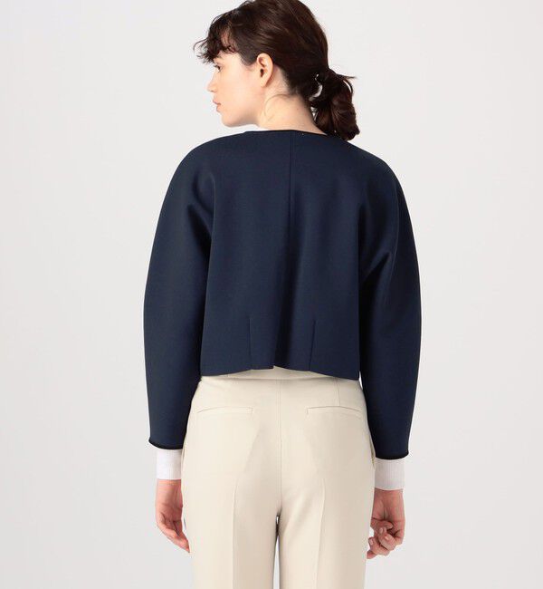 Ballsey「ミラノリブ クルーネックカーディガン」|カーディガン|