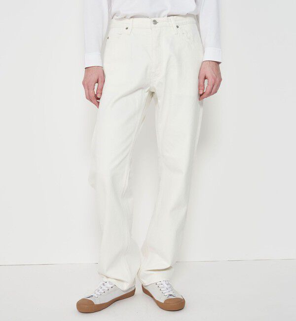 GALERIE VIE「リユースシーアイランドコットン デニムストレートパンツ」|デニム|