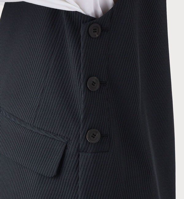 DES PRES「ツイルジャカード クルーネックジレ」|ベスト・ジレ|