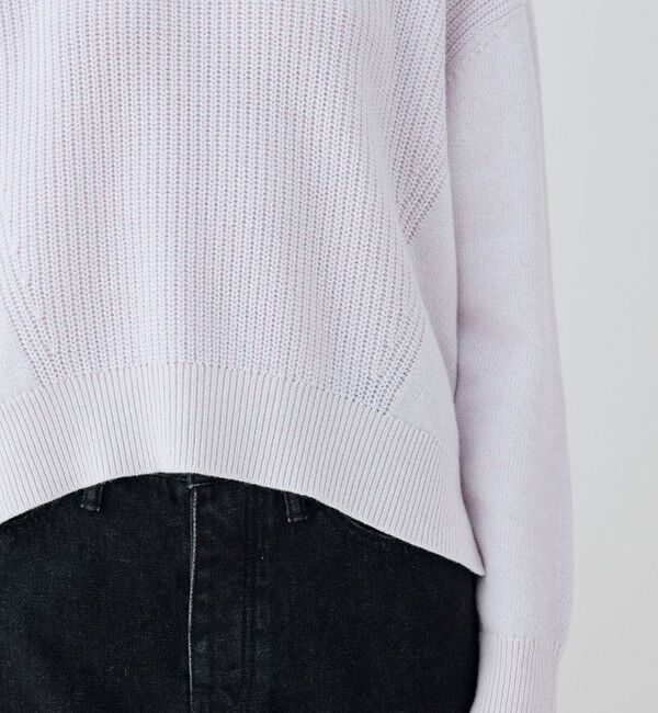 GALERIE VIE「パステルムリネ クルーネックプルオーバー」|ニット・セーター|