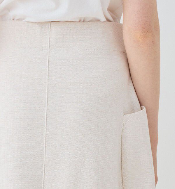 GALERIE VIE「ミラノリブ コクーンミディスカート」|スカート|