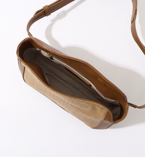 TOMORROWLAND GOODS「L'Avenir レザーコンビ 2way ショルダーバッグ」|ショルダー・メッセンジャー|