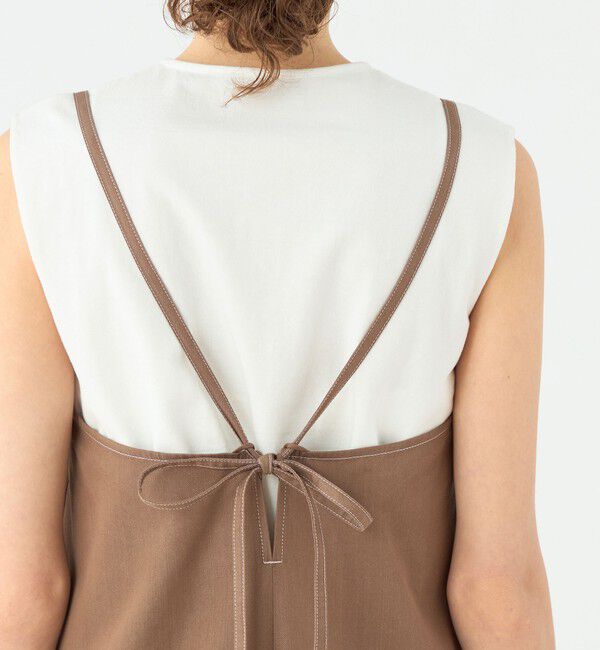 TOMORROWLAND collection「コットンシルクデニム サロペット」|オールインワン|