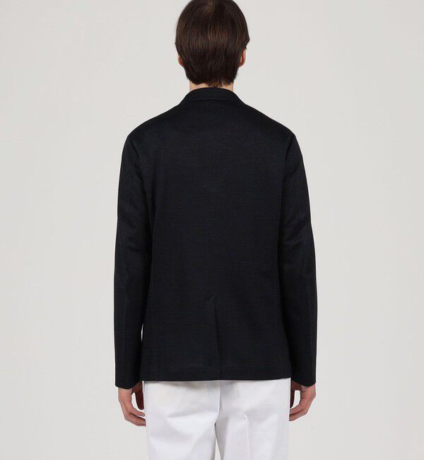 TOMORROWLAND MENS「ラミーポリエステル シングルブレステッド 2Bジャケット」|テーラードジャケット|