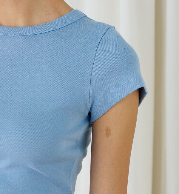 DES PRES「サーキュラーリブ ベビーTシャツ」|Tシャツ・カットソー|