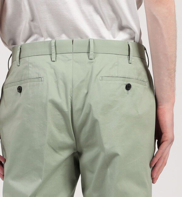 TOMORROWLAND MENS「アイスコットンチノ スリムパンツ」|チノ|