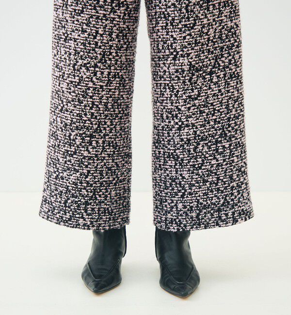 TOMORROWLAND collection「ローズラインファンシー ワイドストレートパンツ」|その他|