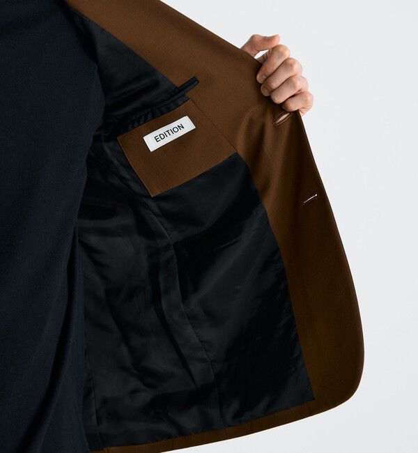 Edition「ウールドスキン 2Bジャケット」|テーラードジャケット|