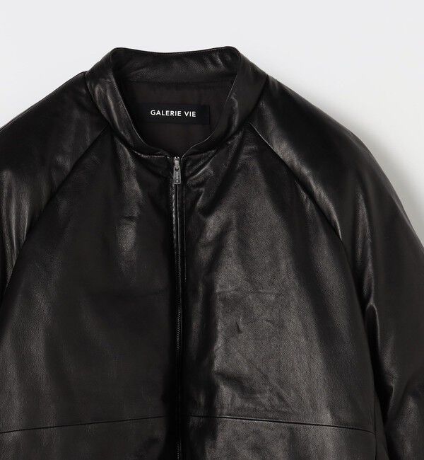 GALERIE VIE「シープダウン オーバルブルゾン」|ダウン|
