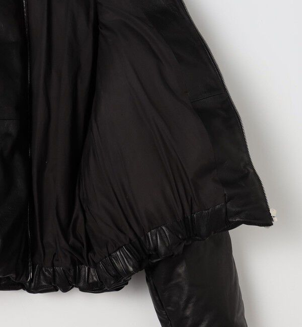 GALERIE VIE「シープダウン オーバルブルゾン」|ダウン|