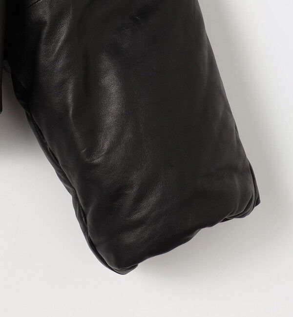 GALERIE VIE「シープダウン オーバルブルゾン」|ダウン|