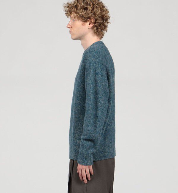 TOMORROWLAND MENS「TOMORROWLAND Tricot ウールシャギー クルーネックプルオーバー」|ニット・セーター|