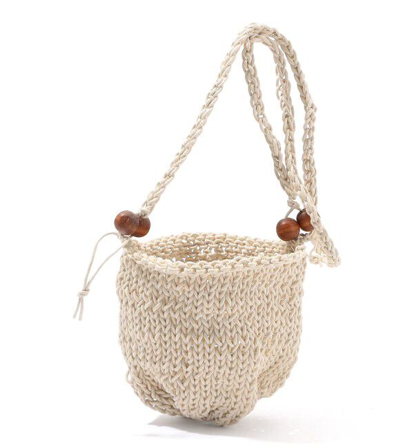 TOMORROWLAND GOODS「MANY RHIZOMES HERBAL POUCH」|ショルダー・メッセンジャー|11 ホワイト