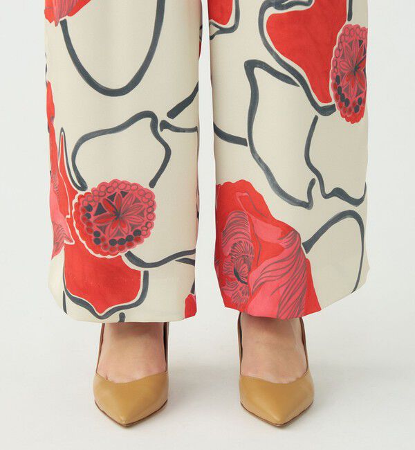 Ballsey「ポピープリント 2タックワイドパンツ」|その他|