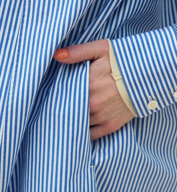 MACPHEE「コットンタイプライター ジップワンピース」|ワンピース|