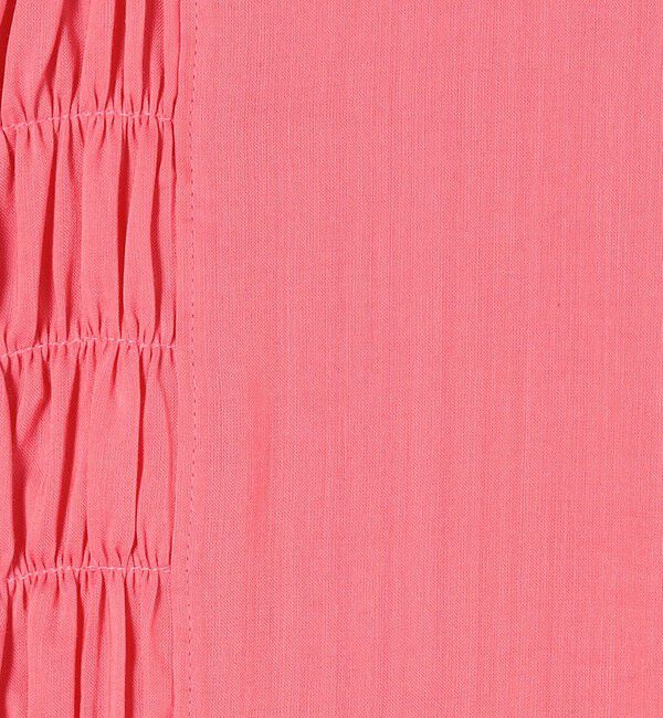 Ballsey「スムースラミー フロントシャーリングブラウス」|シャツ・ブラウス|