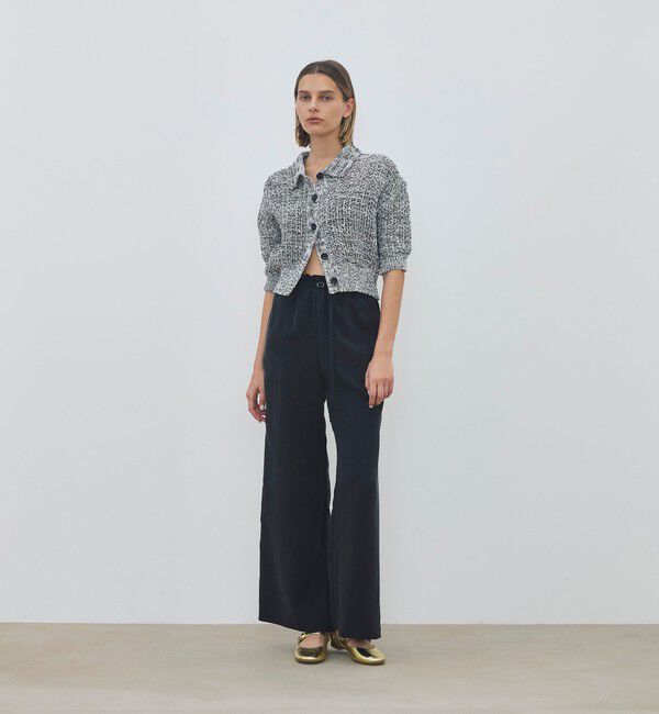 DES PRES「フィブリルキュプラポリ ロングベルデッドギャザーパンツ」|その他|