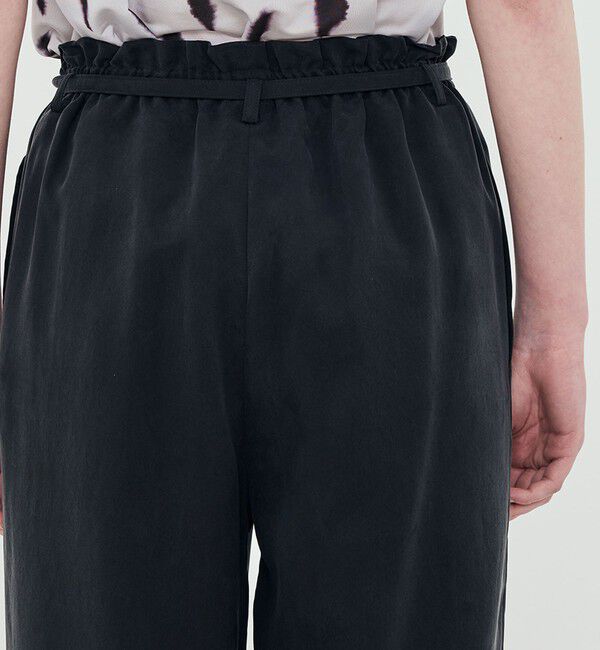 DES PRES「フィブリルキュプラポリ ロングベルデッドギャザーパンツ」|その他|