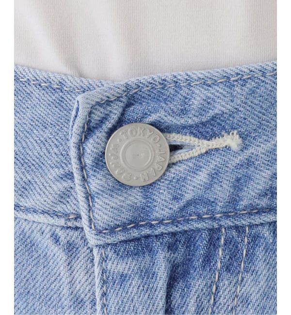  「ライトデニムバレルデニムパンツ」|デニム|
