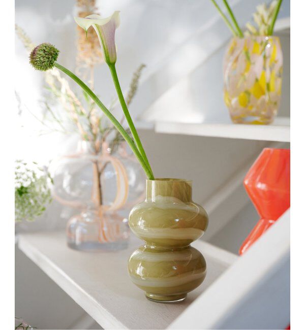 journal standard Furniture「GLASS VASE ERBA　フラワーベース 花器 花瓶」|その他|