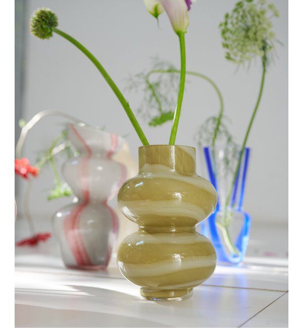 journal standard Furniture「GLASS VASE ERBA　フラワーベース 花器 花瓶」|その他|