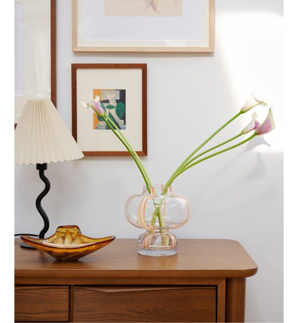 journal standard Furniture「GLASS VASE ROBBIA　フラワーベース 花器 花瓶」|その他|