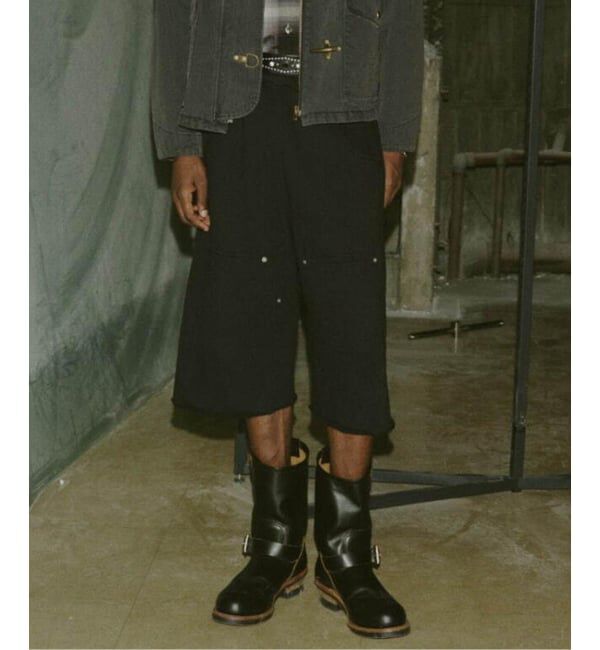 JOINT WORKS「JIEDA /ジエダ 3/4 DOUBLE KNEE SWEAT PANTS」|その他|ブラック