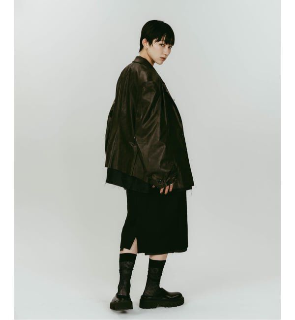 JOINT WORKS「Knuth Marf/クヌースマーフ cut layered mid length skirt」|スカート|