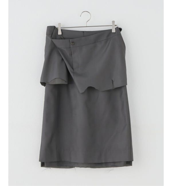 JOINT WORKS「Knuth Marf/クヌースマーフ cut layered mid length skirt」|スカート|