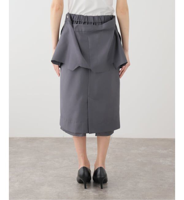 JOINT WORKS「Knuth Marf/クヌースマーフ cut layered mid length skirt」|スカート|