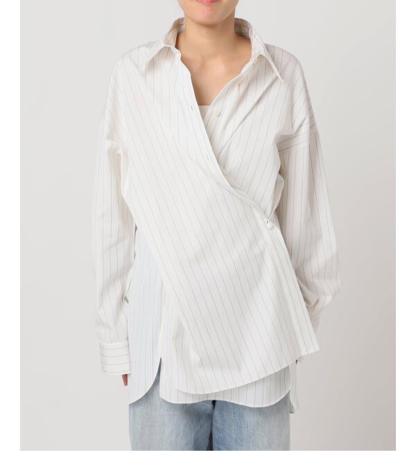 Plage「《追加》R&rsquo;IAM カシュクールシャツ」|シャツ・ブラウス|