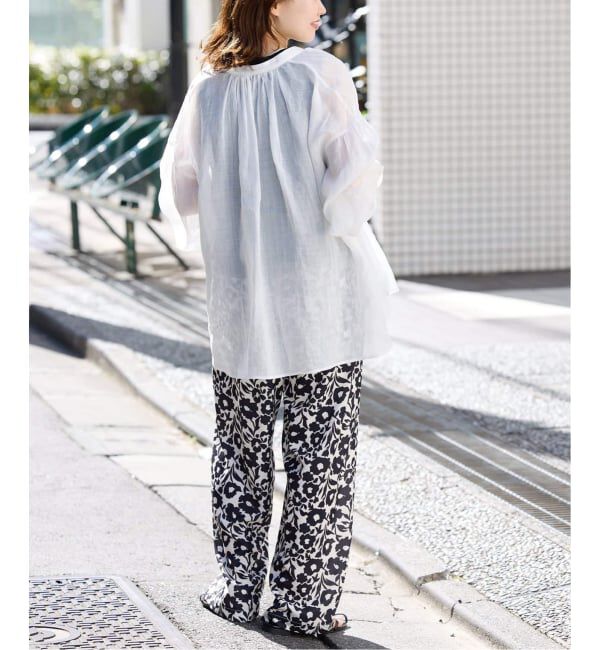 SLOBE IENA「《追加》ラミースキッパーシャツ」|シャツ・ブラウス|