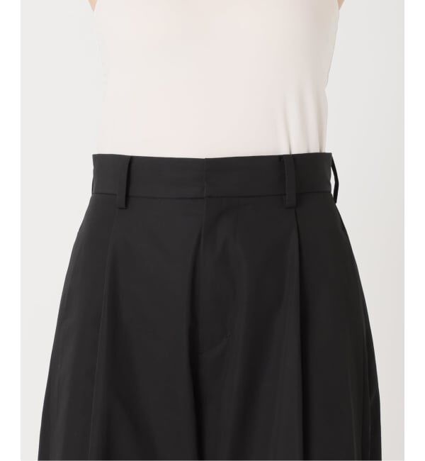 IENA LA BOUCLE「IENA LA BOUCLE コットンウェザーバレルパンツ」|スラックス|