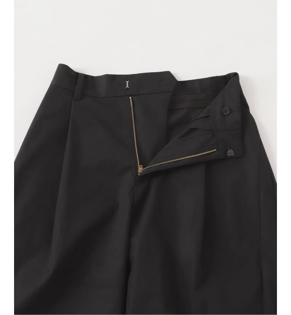 IENA LA BOUCLE「IENA LA BOUCLE コットンウェザーバレルパンツ」|スラックス|