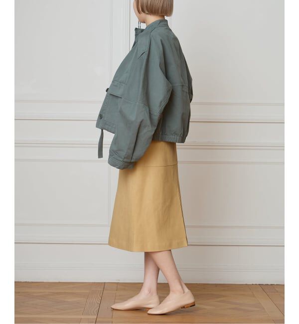 IENA LA BOUCLE「IENA LA BOUCLE GOATLEATHER スカート」|スカート|