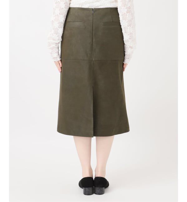 IENA LA BOUCLE「IENA LA BOUCLE GOATLEATHER スカート」|スカート|